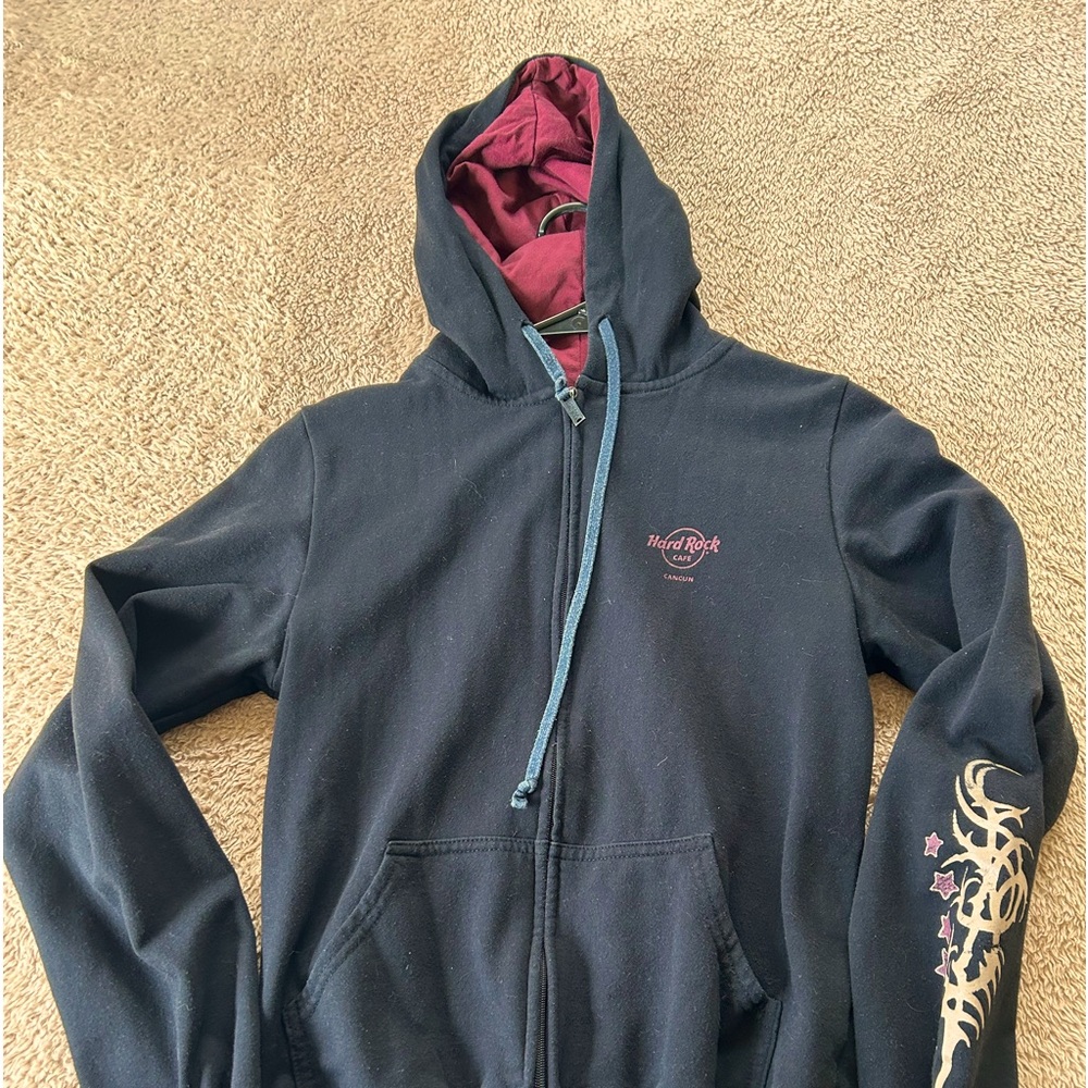 Chica Small Hard Rock zip up Hoodie